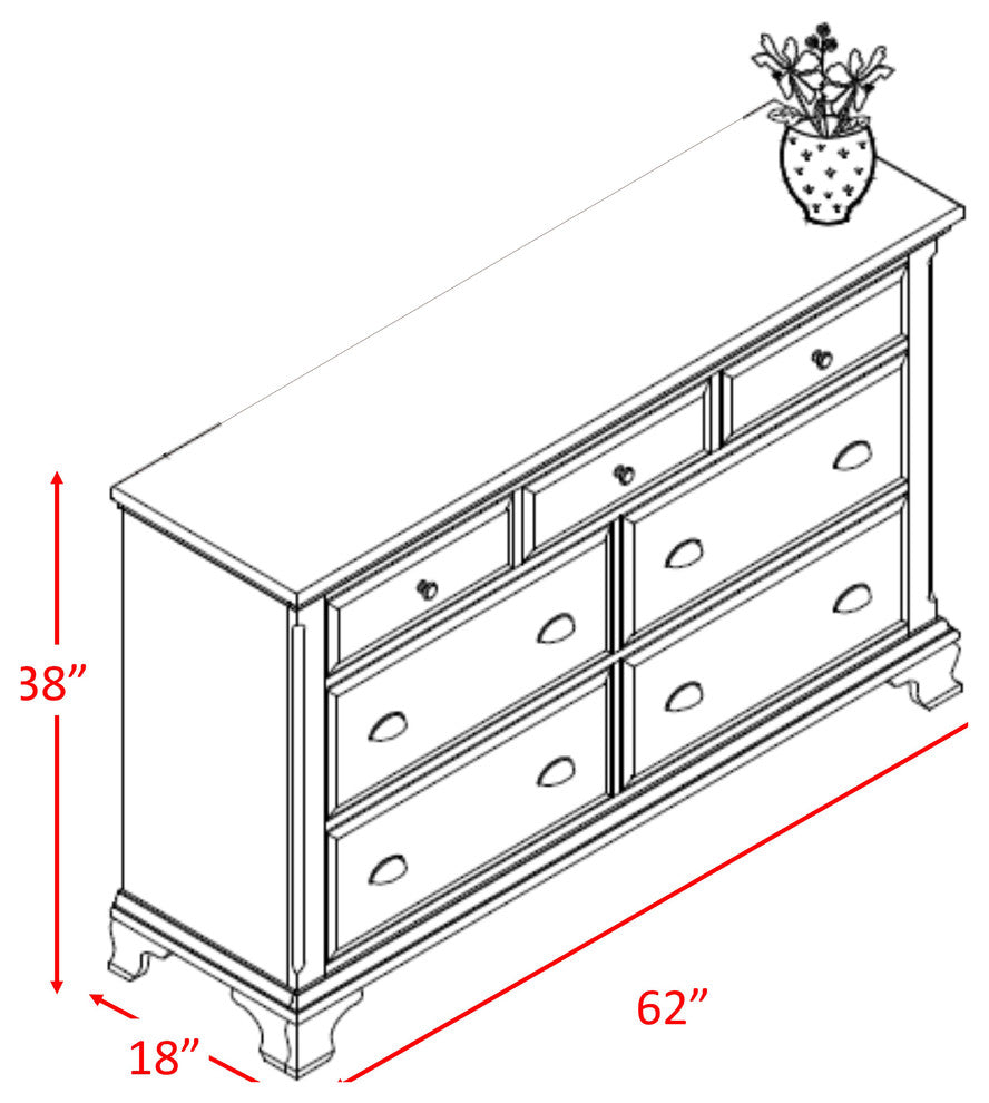 Brinley Cherry Dresser