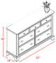 Brinley Cherry Dresser