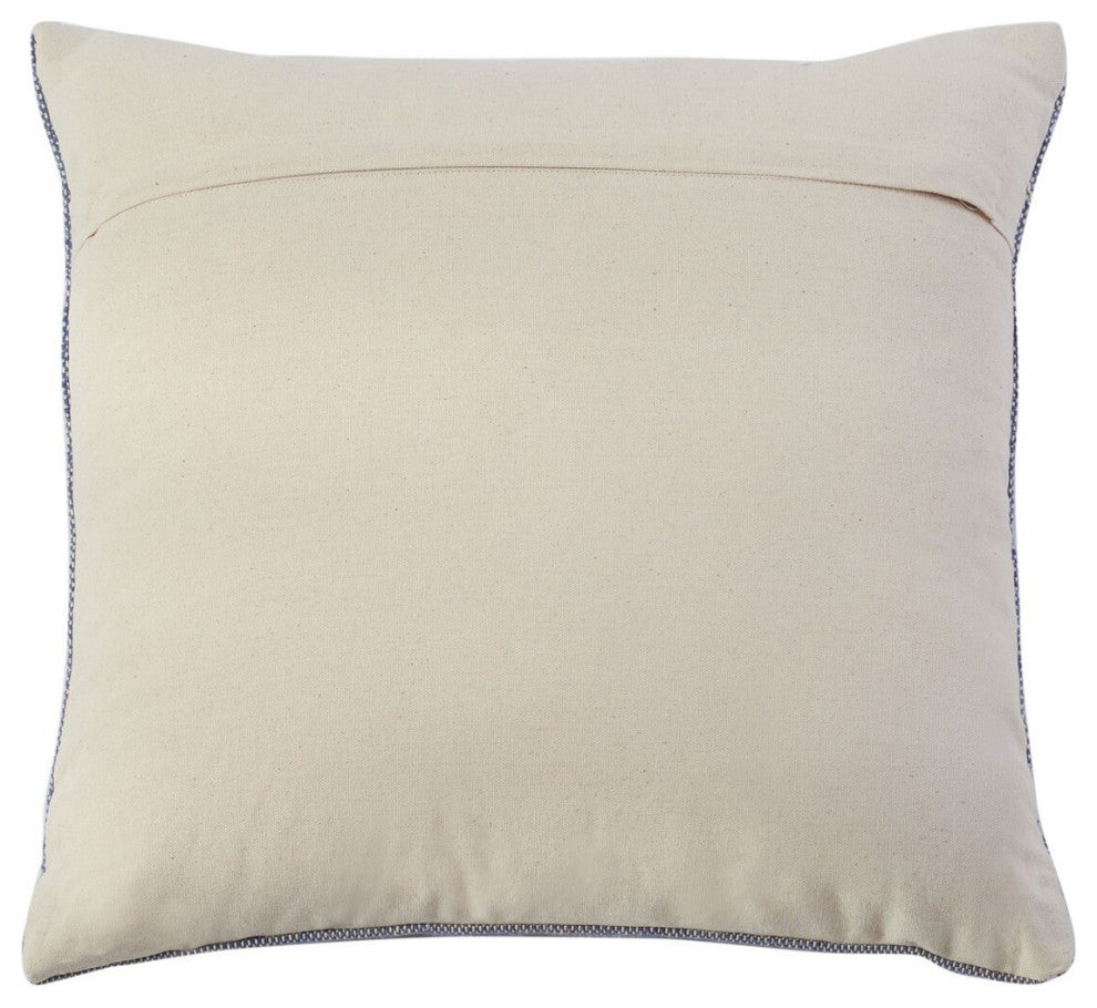 Safavieh Petrea Pillow Sky Blue 18" X 18"