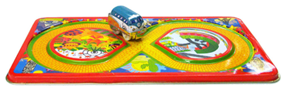 Collectible Travelling Tin Bus Toy