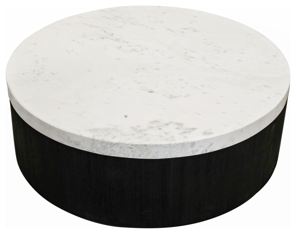 Jameson Marble-Top Cocktail Table