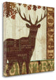 "Woodland Words I" By Pela Studio, Giclee Print on Gallery Wrap Canvas