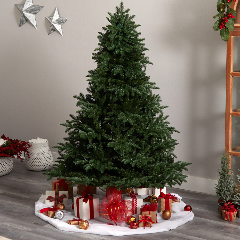 6' South Carolina Spruce Artificial Christmas Tree With 400 White Warm Lights
