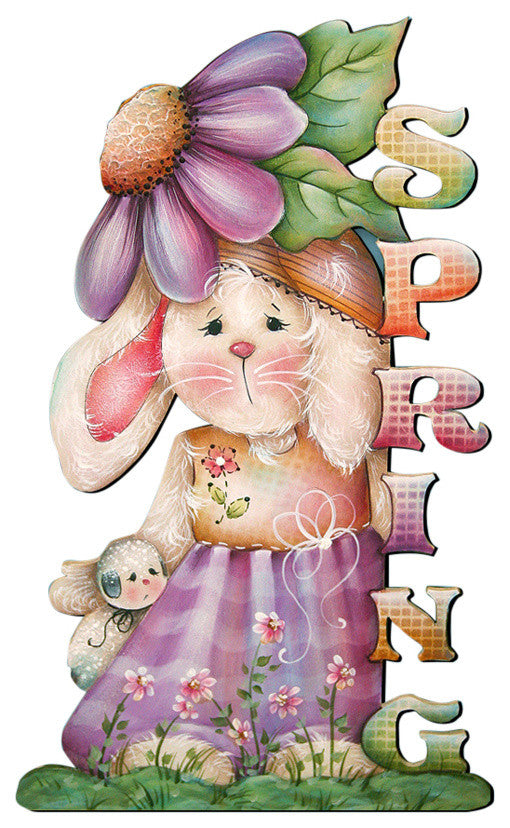 Spring Bunny Door Hanger