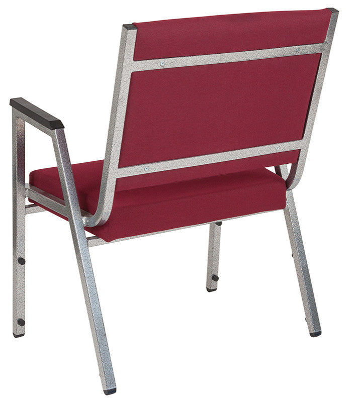 Beautiful Medical Reception Arm Chair, Burgundy