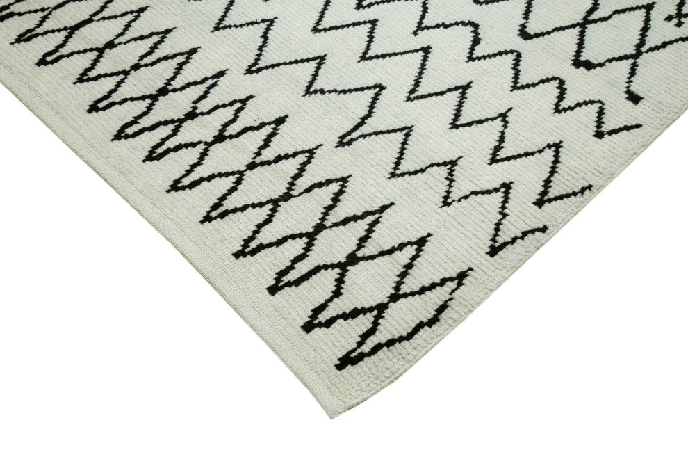 Rug N Carpet - Handmade Unique 7' 4'' x 10' 6'' Moroccan Area Rug