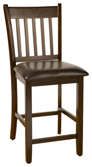 Capitola Faux Marble 5 Piece Pub Set, Espresso