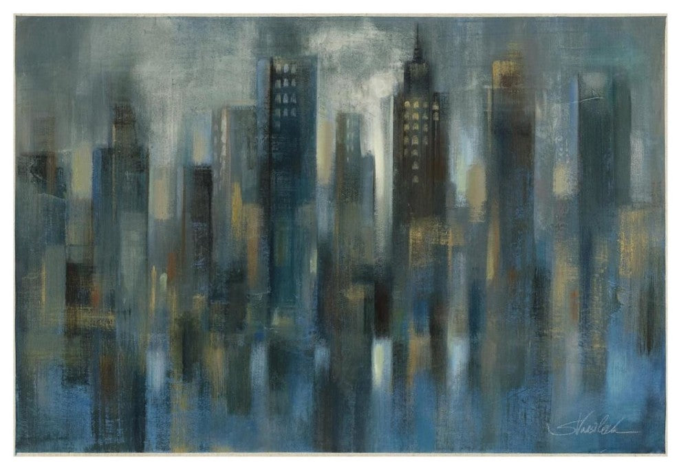 "Rhythmic Reflection" Digital Paper Print by Silvia Vassileva, 20"x14"