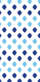 Ikat Dot Stripes Decorative Holiday Print Bath Towel, Royal Blue