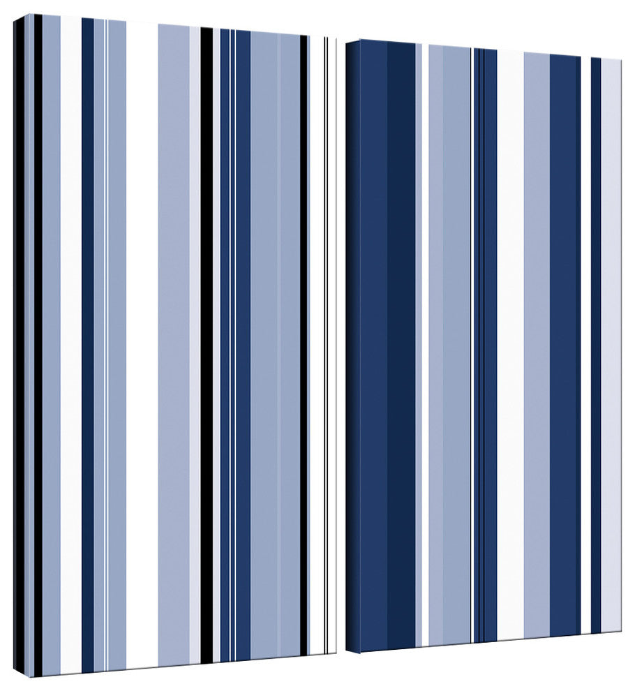 Geometric Study VI Canvas Wall Art 2-Piece Set