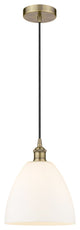 Innovations 616-1P-AB-GBD-91-LED 1-Light Mini Pendant, Antique Brass