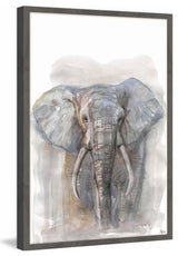 "Stoic" Framed Painting Print, 20"x30"