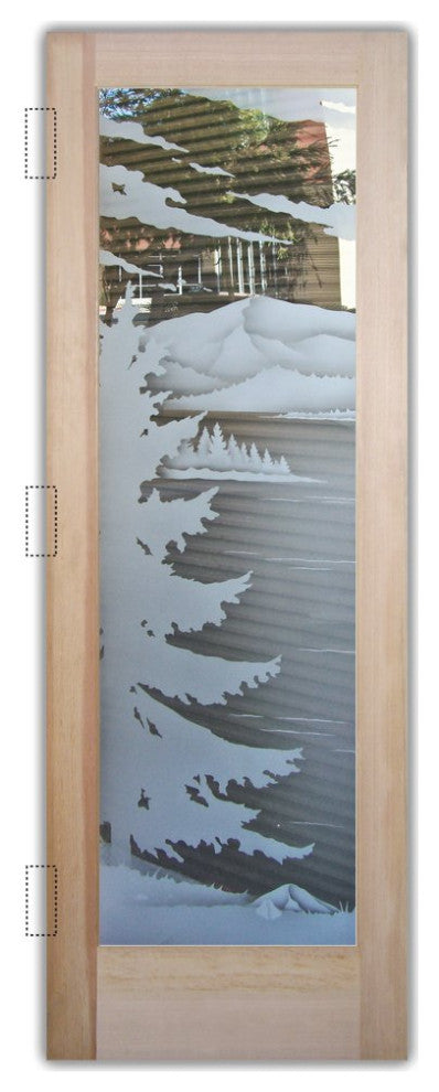 Interior Prehung Door or Interior Slab Door - Lake Arrowhead - Douglas Fir...