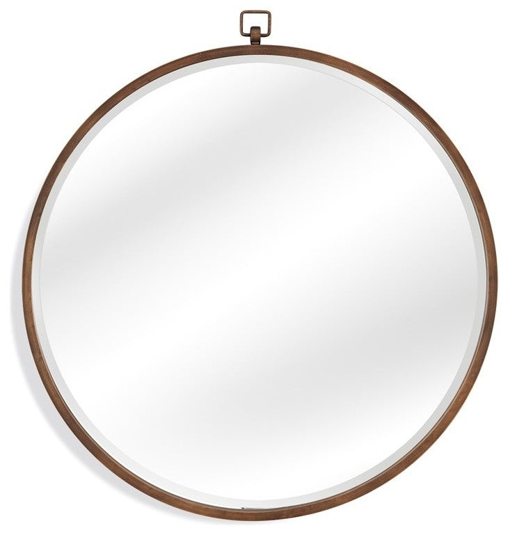 Quinn Wall Mirror - Antique Bronze