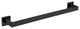 Bagno Lucido Stainless Steel 24" Towel Bar, Matte Black