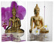 6'' Tall Double Sided Thai Buddha Room Divider