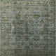 Ahgly Company Indoor Square Mid-Century Modern Area Rugs, 7' Square