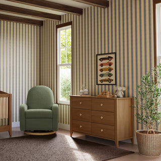 Sprout 6-Drawer Double Dresser, Chestnut Natural