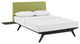 Modway Tracy 3 Piece Queen Bedroom Set, Cappuccino Green