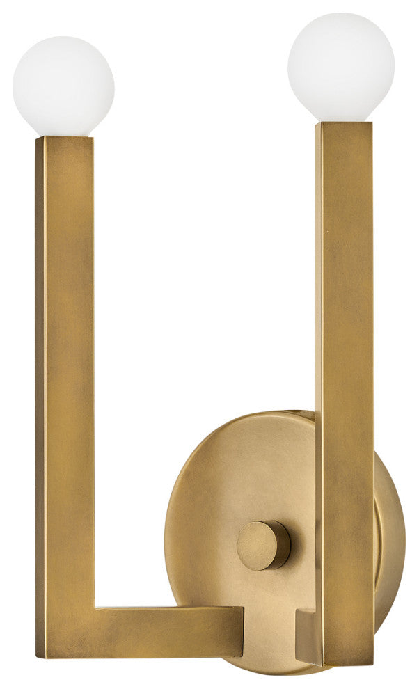 Hinkley Ezra Wall Sconce, Heritage Brass