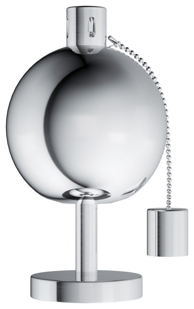 Tabletop Torch Lamp Stainless Steel Outdoor Fuel Canister for Citronella