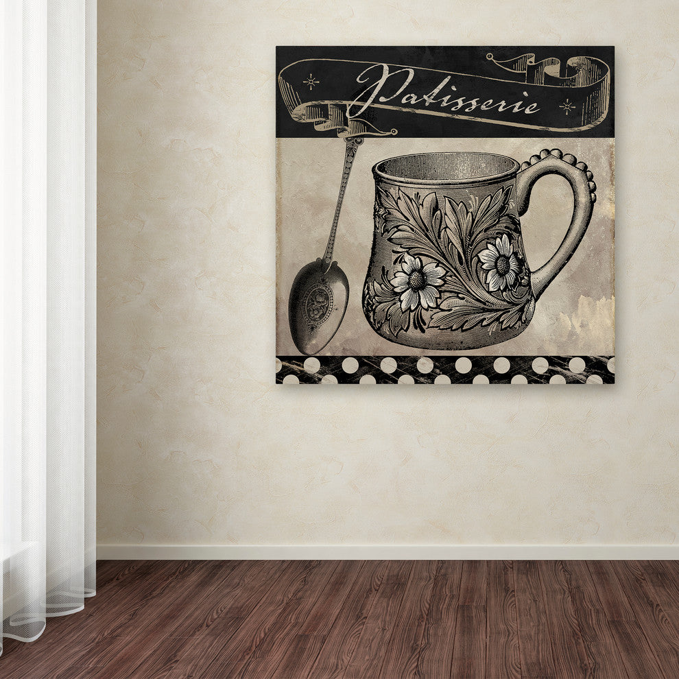 Color Bakery 'Bistro Parisienne III' Canvas Art, 24"x24"