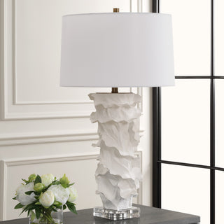 Uttermost Wisp White Table Lamp