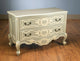 Sage Green and Cream 2-Drawer Chest