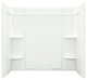 Sterling  Ensemble 55"x60"x31.25" Vikrell Tub Surround