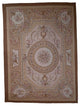 Handmade Vintage French Aubusson Rug 8.7'x12', 266cmx367cm, 1970s