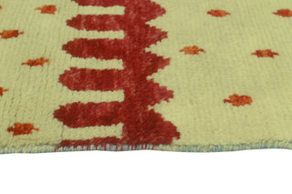 Balochi Adelayda Beige/Light Green Rug, 6'6x9'5