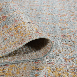 Ethnicia Watton Vintage Teal Area Rug, 2'7"x7'6"