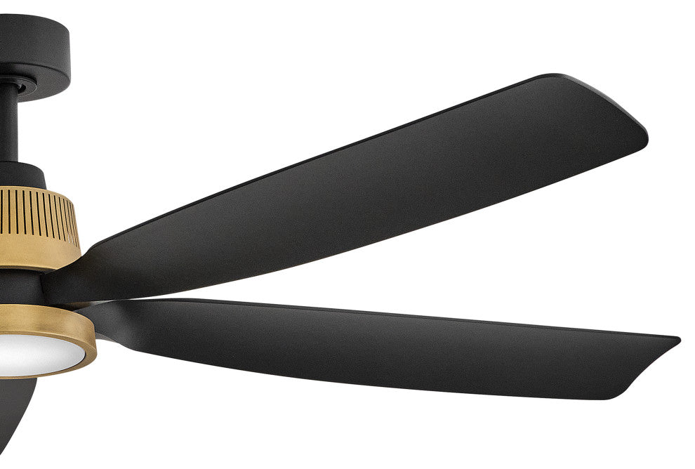 Hinkley Bodin 64" Led Smart Fan, Heritage Brass