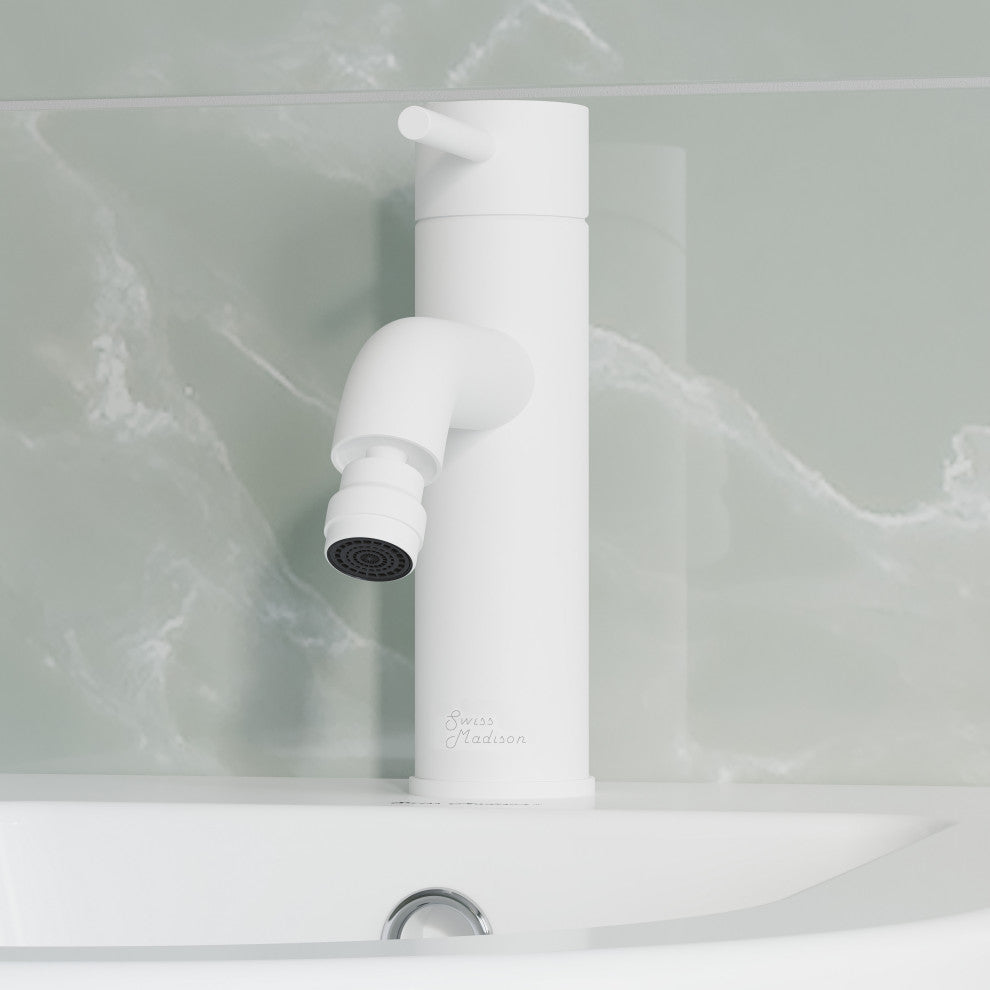 Ivy Bidet Faucet, Matte White
