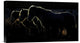 "Triplets" Stretched Canvas Giclee by Michel Romaggi, 16x9"