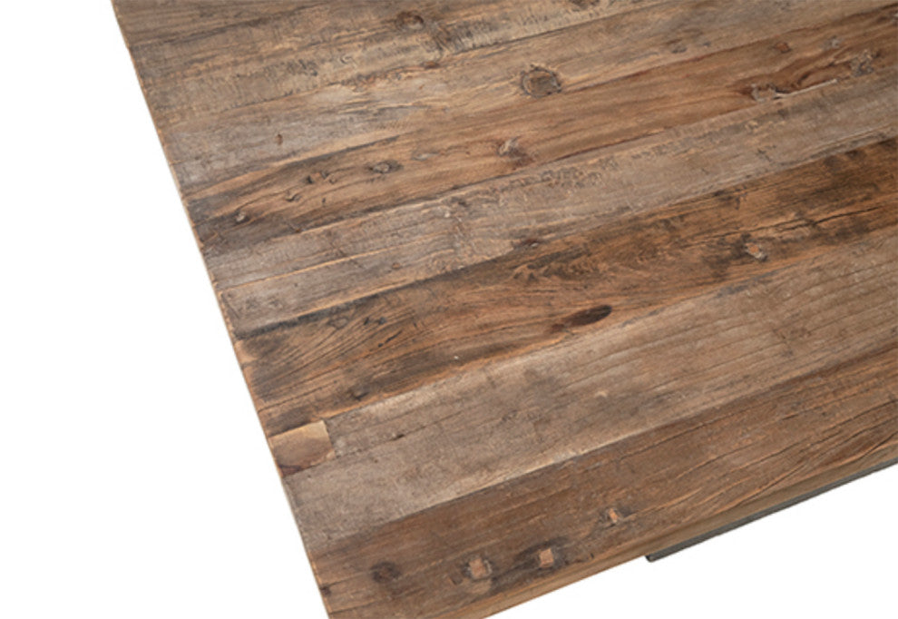 Salvaged Hole Base Coffee Table