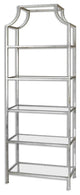 Aurelie Silver Etagere By Designer Carolyn Kinder
