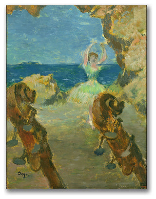 'The Ballet Dancer, 1891' Canvas Art by Edgar Degas