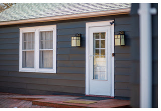 Maxim Coldwater 1-Light Outdoor Wall Lantern Burnished - 4054HOBU