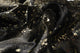 60"x84" Chocolate and Gold Cowhide Area Rug