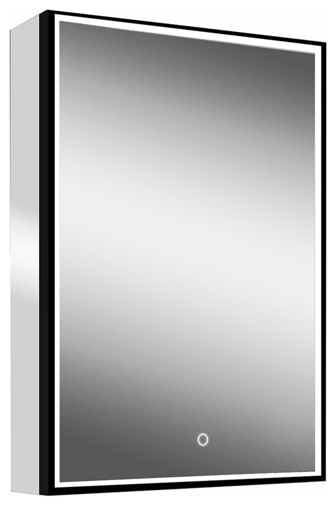 Norah Single LED Mirror Cabinet