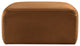 Arc Upholstered Modular Component, Saddle, 1-Piece: Ottoman, Velvet