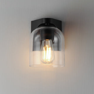 Maxim 21231CL Scoop 7" Tall Bathroom Sconce - Polished Chrome