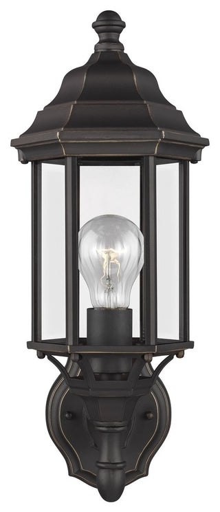 Generation Lighting Lighting Small 1-Light Uplight Outdoor Lantern, Bronze