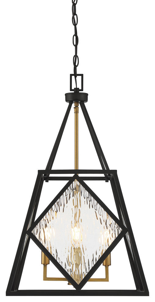 Savoy House Capella 4-LT Linear Chandelier 7-5402-4-79 - Warm Brass