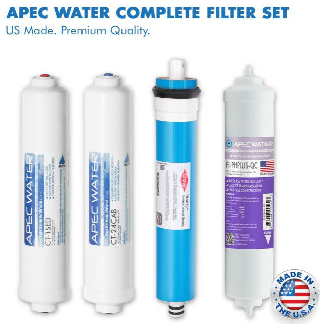 APEC Ultimate Portable Mineral 90 GPD Countertop Reverse Osmosis System w/ Case