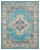 Nourison Passion 9' x 12' Light Blue Bohemian Indoor Area Rug