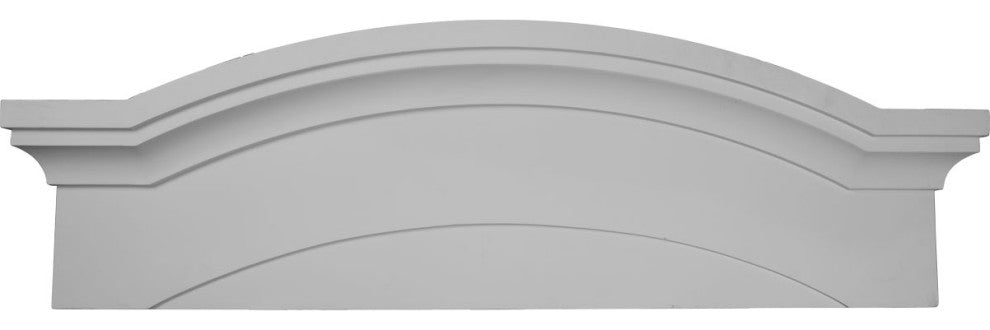 45 1/2"W x 14 3/4"H x 1 1/8"P Massive Emery Pediment