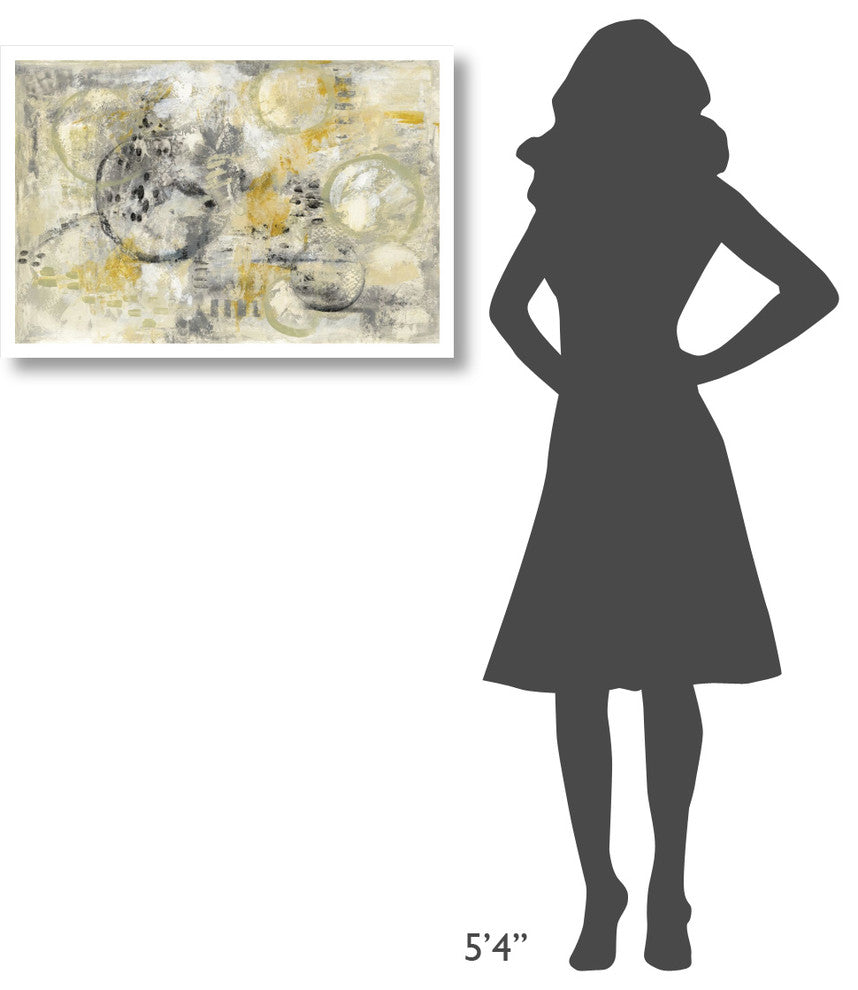 "Drifting Away" Digital Paper Print by Silvia Vassileva, 32"x22"