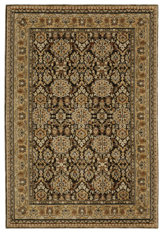 Oriental Weavers Andorra 2431A Traditional Rug, Brown, 3'3"x5'2"